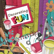 "Decorating Fun" digital kit 