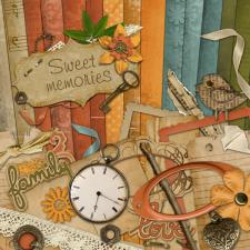 "Sweet Memories" digital kit