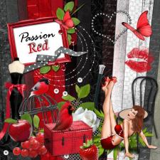 Digital kit "Passion red" by download