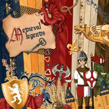 « Medieval Legends » digital kit