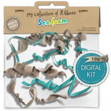 Mini pack Ribbons "Seafoam"