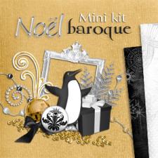 Mini-kit "Noel Baroque" par téléchargement
