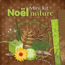 Mini-kit "Noel Nature" par téléchargement
