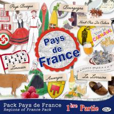 Pack « Pays de France première partie »