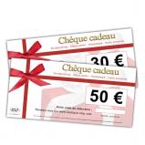 Chèque cadeau 30€ à recevoir par la poste
