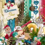 Digital kit « Christmas star » by download