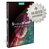 Pack "ULTIMO" Studio-Scrap 8 Deluxe en coffret+ 10 kits en téléchargement à choisir plus tard