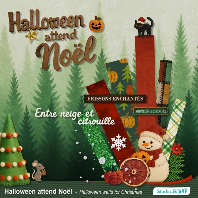 Kit « Halloween attend Noël »