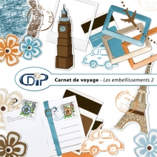 Kit « Carnet de voyage » - 03 - Les embellissements 2