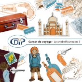 Kit « Carnet de voyage » - 04 - Les embellissements 3