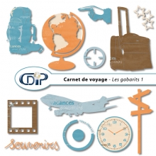 Kit « Carnet de voyage » - 05 - Les gabarits 1