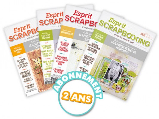 Livres-scrapbooking-Esprit scrapbooking- Abt 2 ans   