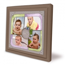 collage frame baby love web