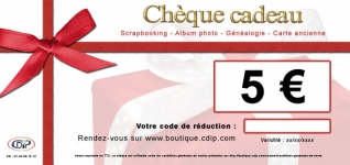 Chèque cadeau Noël - 05