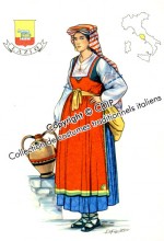 costumes traditionnels italiens lazio