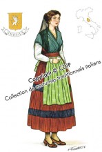 costumes traditionnels italiens umbria