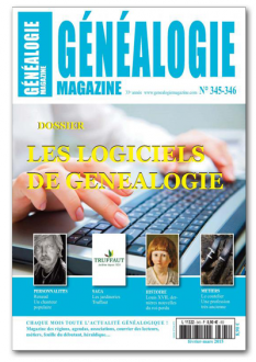 Généalogie Magazine n°345-346