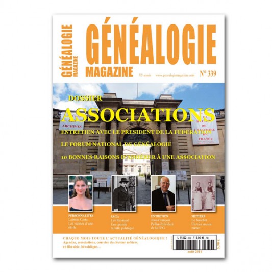 Généalogie Magazine n°339