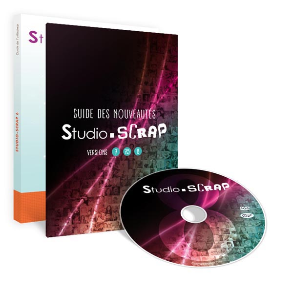 DVD + Guides de l'utilisateur - Studio-Scrap 8