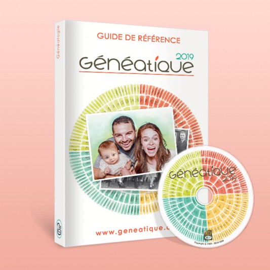 Guide de référence et CD-ROM de Généatique 2019