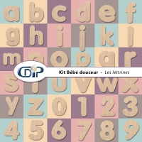 Kit « Bebe douceur » - 07 - Les lettrines