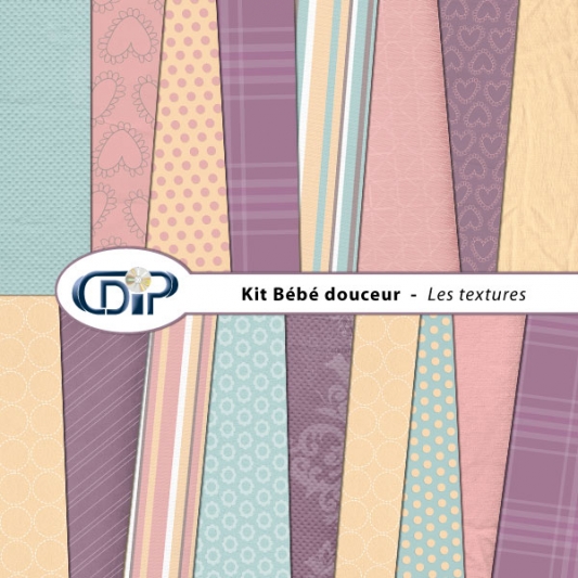 Kit « Bebe douceur » - 01 - Les textures