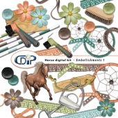 "Horse" digital kit - 02 - Embellishments 1