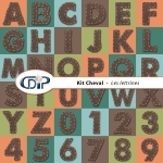 Kit « Cheval » - 07 - Les lettrines 