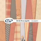 Kit « De fil en aiguille » - 01 - Les textures