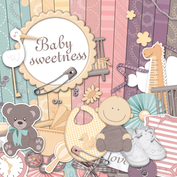 "Baby sweetness" digital kit - 00 - Presentation