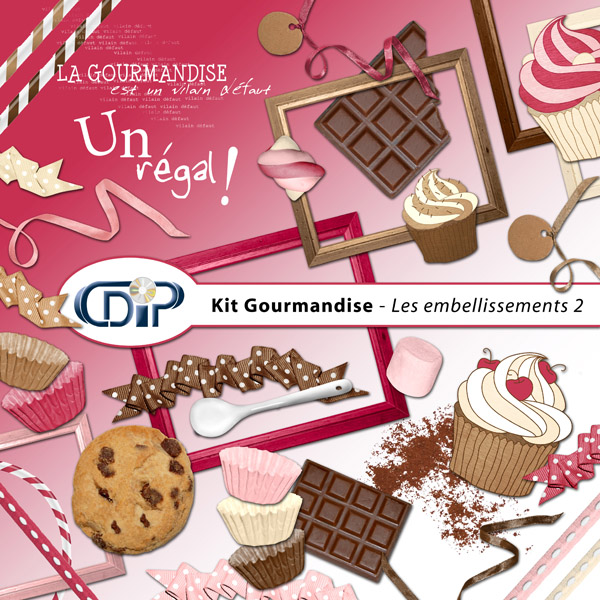 Kit « Gourmandise » - 03 - Les embellissements 2