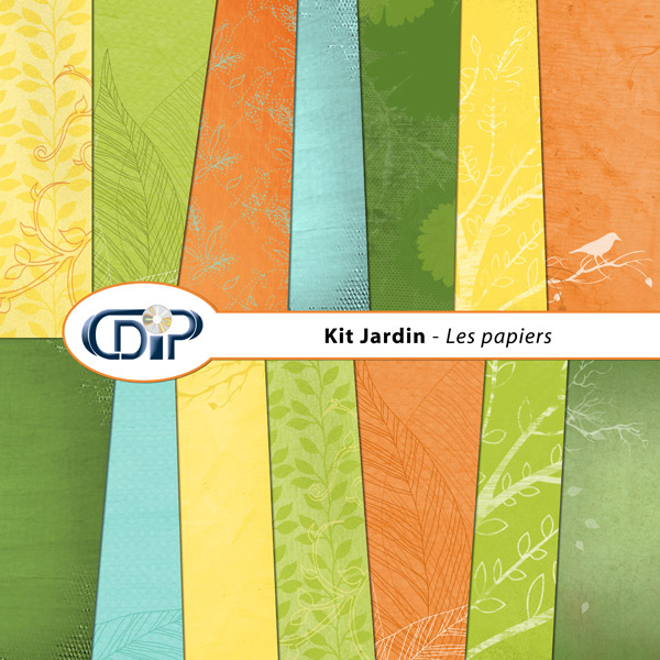 Kit « Jardin »   - 01 - Les textures 