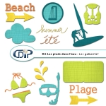 Kit « Les pieds dans l eau » - 07 - Les gabarits 1
