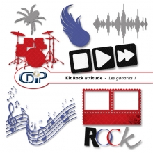 Kit « Rock attitude » - 05 - Les gabarits 1 