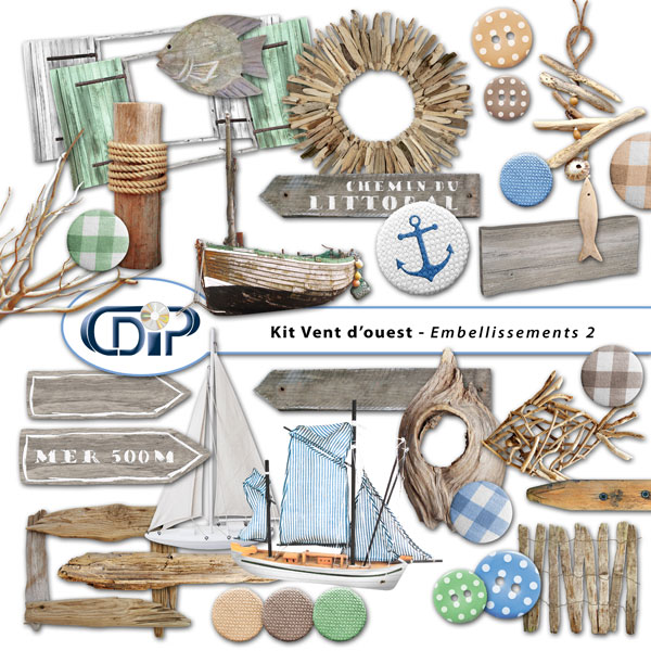 Kit « Vent d'ouest » - 03 - Les embellissements 2