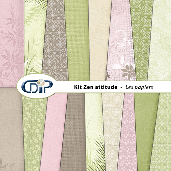 Kit « Zen attitude » - 01 - Les textures