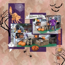 kit Nuit d'Halloween décorations d'halloween