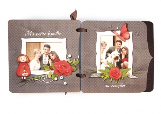 Mini-album « Coeur à coeur » - 03 - Les pages 3