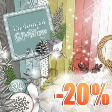 "Enchanted Christmas" digital kit - 00 - Presentation - 20 ans