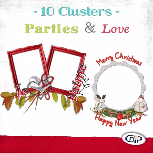 Cluster frames - 01 - Love & parties - presentation
