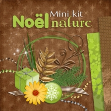 Mini-kit « Noel Nature » - 00 - Présentation