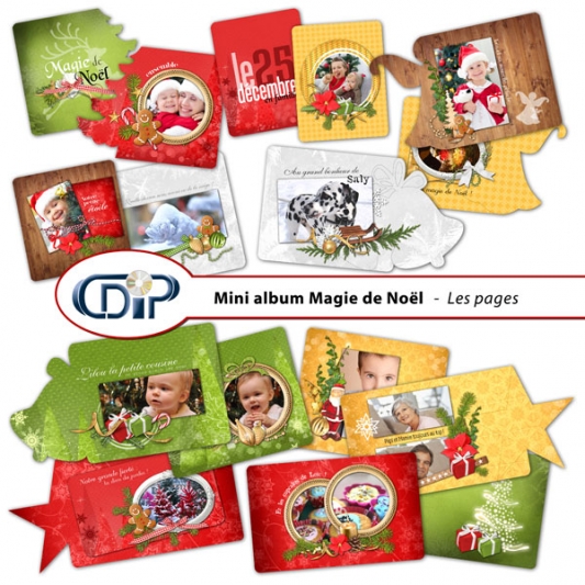 Mini-album « Magie de Noël » - 01 - Présentation