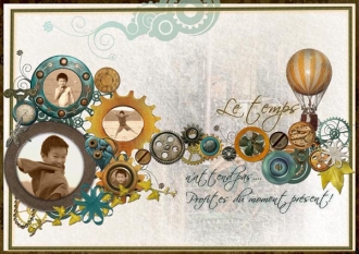 Mini-kit « facon Steam punk » - 04 - Composition