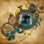 Mini-kit « facon Steam punk » - 03 - Composition