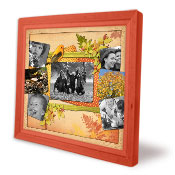 collage frame Daydreaming of Fall