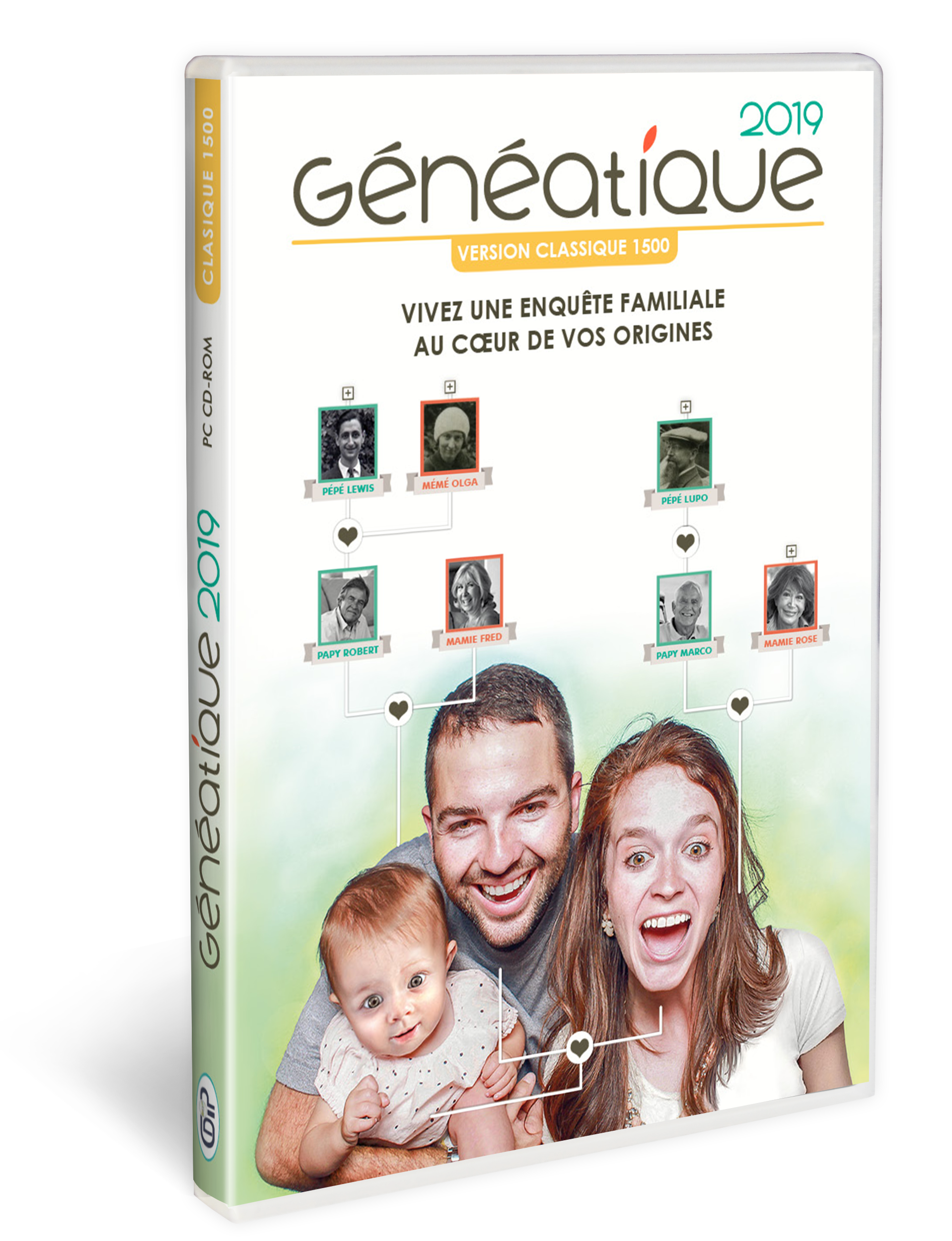 Généatique 2019 Classique 1500 en coffret