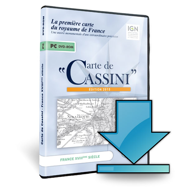 Carte de Cassini, logiciel de cartographie - Téléchargement