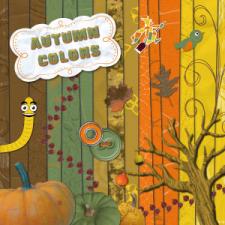 « Autumn colors » digital kit 