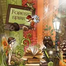 « Forest spirit » digital kit