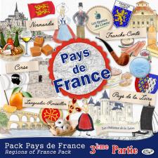 Pack « Pays de France troisième partie »